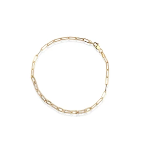 W.KRUK Bransoleta złota z brylantami