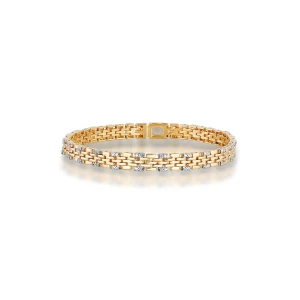 W.KRUK Bransoleta złota z brylantami