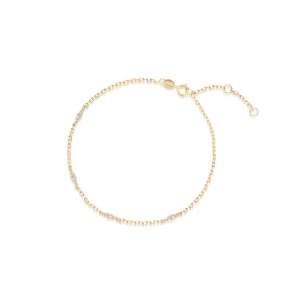 W.KRUK Bransoleta złota z cyrkoniami Ceremonials