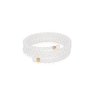 W.KRUK Bransoleta złota z perłami