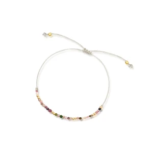 W.KRUK Bransoleta złota z turmalinami