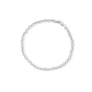 W.KRUK - Bransoletka białe złoto