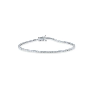 W.KRUK - Bransoletka białe złoto z brylantami