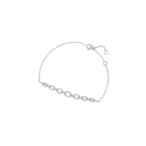 W.KRUK - Bransoletka białe złoto z diamentami