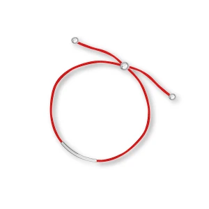 W.KRUK - Bransoletka czerwony sznurek