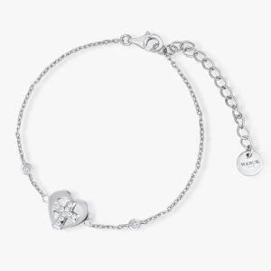 W.KRUK Bransoleta srebrna