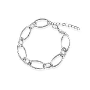 W.KRUK Bransoleta srebrna