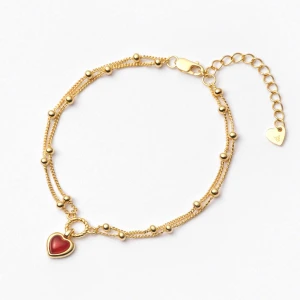 W.KRUK - Bransoletka srebrna Czułość