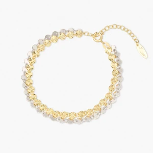 W.KRUK - Bransoletka srebrna Follow