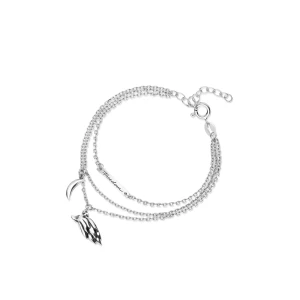 W.KRUK - Bransoletka srebrna Freedom