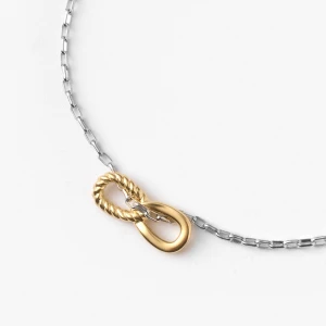 W.KRUK - Bransoletka srebrna Freedom Forever