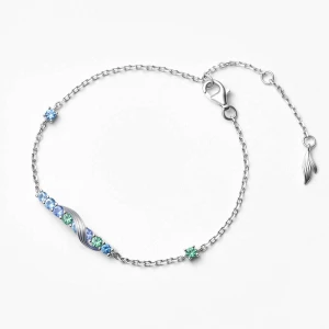 W.KRUK - Bransoletka srebrna KOI