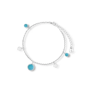 W.KRUK Bransoletka srebrna Laguna