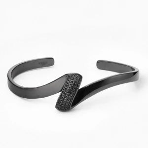 W.KRUK Bransoleta srebrna Meteory