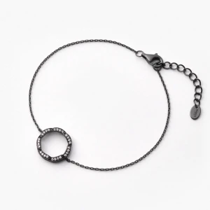 W.KRUK Bransoleta srebrna Meteory