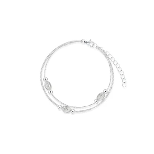 W.KRUK Bransoletka srebrna