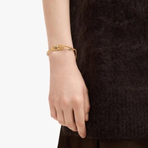 W.KRUK Bransoleta srebrna Motyle