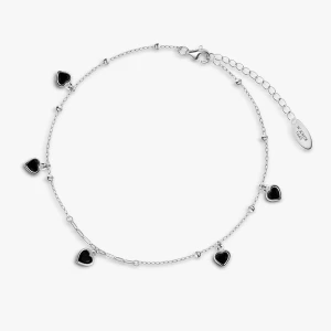 W.KRUK - Bransoletka srebrna na nogę