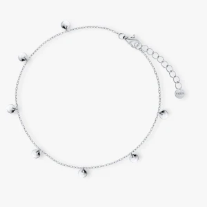 W.KRUK Bransoleta srebrna na nogę