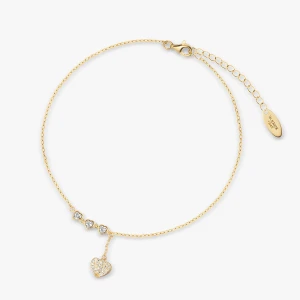 W.KRUK Bransoleta srebrna na nogę