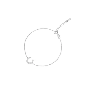 W.KRUK - Bransoletka srebrna podkowa