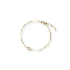 W.KRUK - Bransoletka srebrna pozłacana