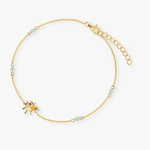 W.KRUK - Bransoletka srebrna pozłacana