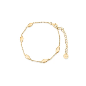 W.KRUK Bransoleta srebrna pozłacana