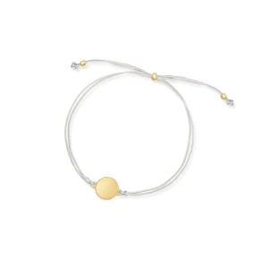 W.KRUK Bransoleta srebrna pozłacana