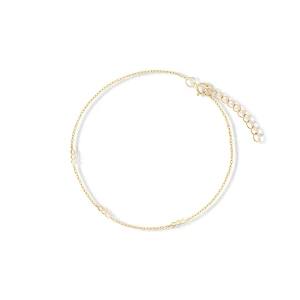 W.KRUK Bransoleta srebrna pozłacana