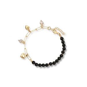 W.KRUK - Bransoletka srebrna pozłacana ATELIER