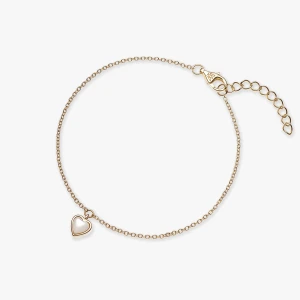 W.KRUK Bransoletka srebrna z masą perłową