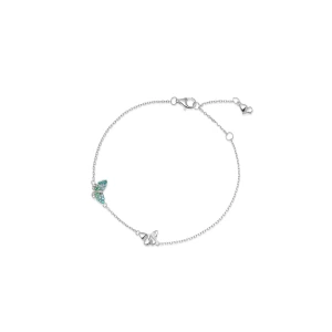 W.KRUK - Bransoletka srebrna Preludium Butterfly