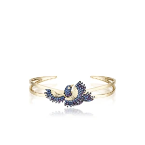 W.KRUK Bransoleta srebrna Preludium Paradise Birds