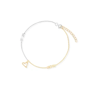 W.KRUK - Bransoletka srebrna Wow Mom