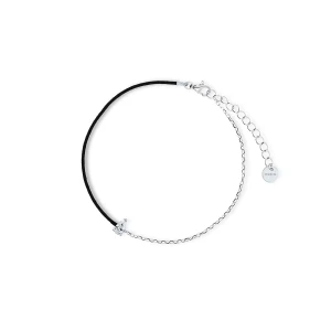 W.KRUK - Bransoletka srebrna z cyrkonią