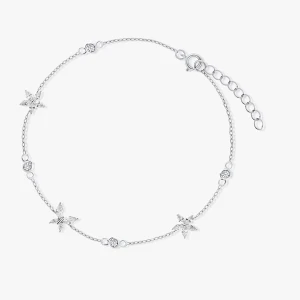 W.KRUK - Bransoletka srebrna z cyrkoniami