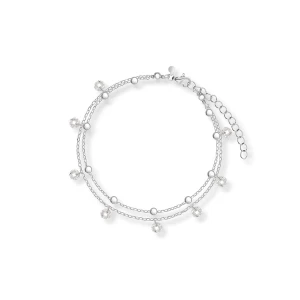 W.KRUK Bransoleta srebrna z cyrkoniami