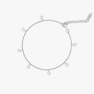 W.KRUK Bransoletka srebrna z cyrkoniami