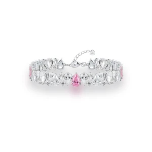 W.KRUK Bransoleta srebrna z cyrkoniami Ceremonials