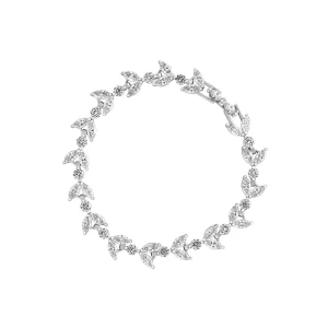 W.KRUK - Bransoletka wieczorowa z cyrkoniami