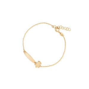 W.KRUK Bransoletka złota anioł