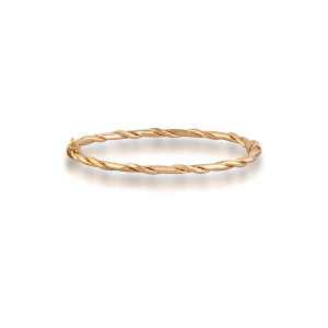 W.KRUK - Bransoletka złota bangle