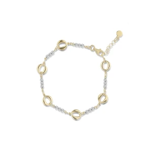 W.KRUK Bransoleta złota bicolor