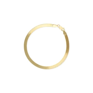 W.KRUK Bransoleta złota bicolor żmijka