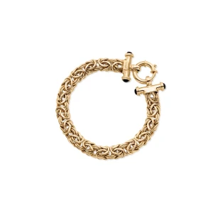 W.KRUK Bransoleta złota bismarck