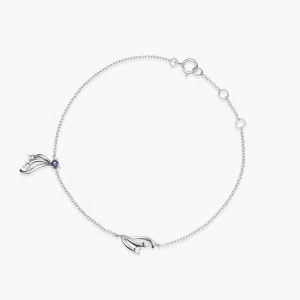 W.KRUK Bransoleta złota Follow