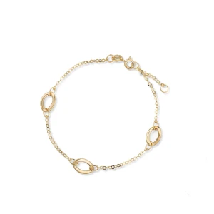 W.KRUK - Bransoletka złota geometryczna