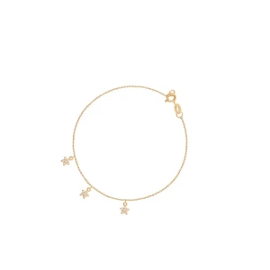 W.KRUK Bransoletka złota gwiazdki