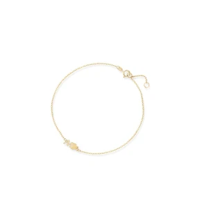 W.KRUK - Bransoletka złota literka M